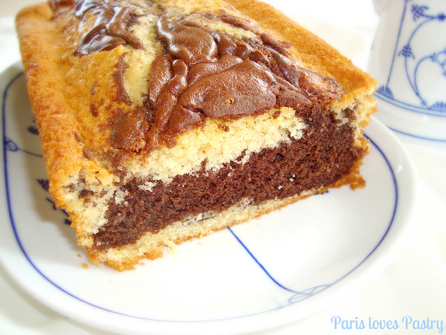 Chocolate & Vanilla Pound Cake