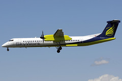 SkyWork DHC-8-402Q HB-JIJ BCN 24/04/2012