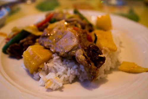 Duck in Pineapple Curry at Chiang Mai Thai