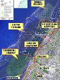 西濱快速道路若興建，將對近海維生的白海豚造成衝擊。