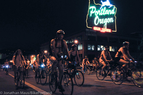 2012 World Naked Bike Ride - Portland-25