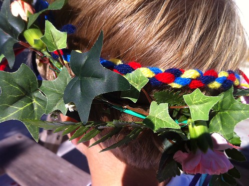norwegian whipcord + flower crown