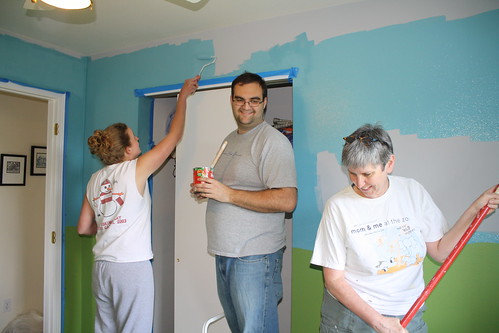Painting Baby Room 2