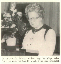 Addressing Vegetarian Diet Seminar