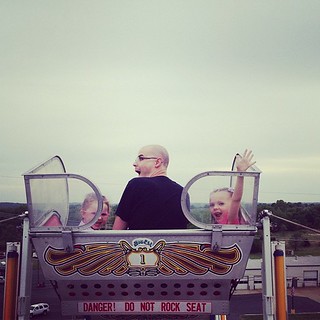 Ferris Wheel with Daddy!