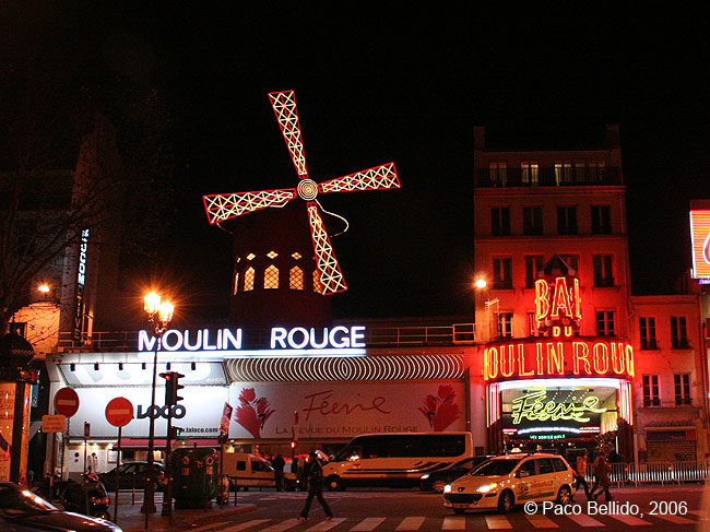 Moulin Rouge. © Paco Bellido, 2006