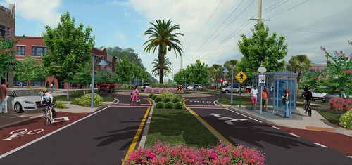 Orange Beach, AL reimagined (by: The Walkable and Livable Cities Institute)