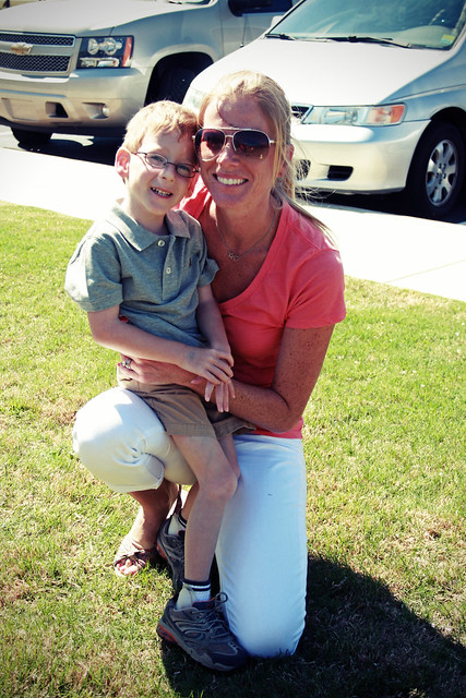 mom and carson