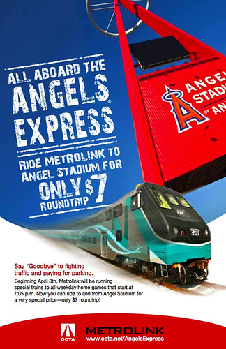 Metrolink Angels Express promotion