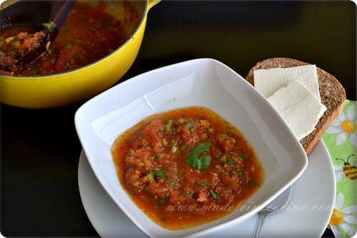 Sopa marroquí de tomate