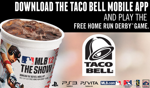 MLB 12 The Show Taco Bell Mobile App
