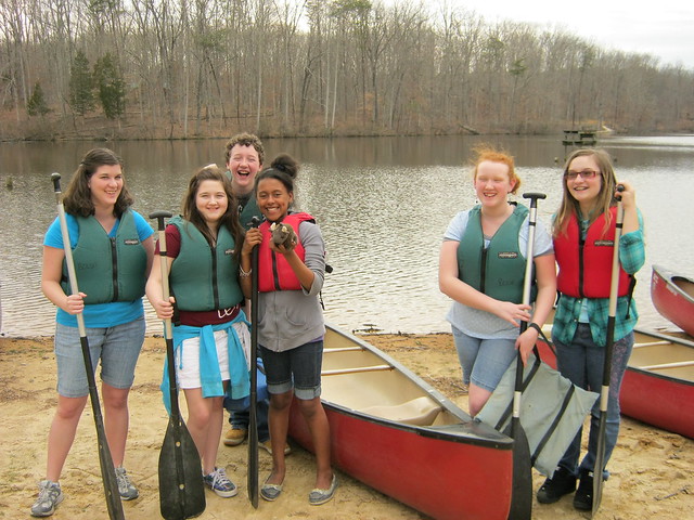 Why not try our canoeing program.
