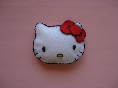 Hello Kitty Brooch by ONE by one