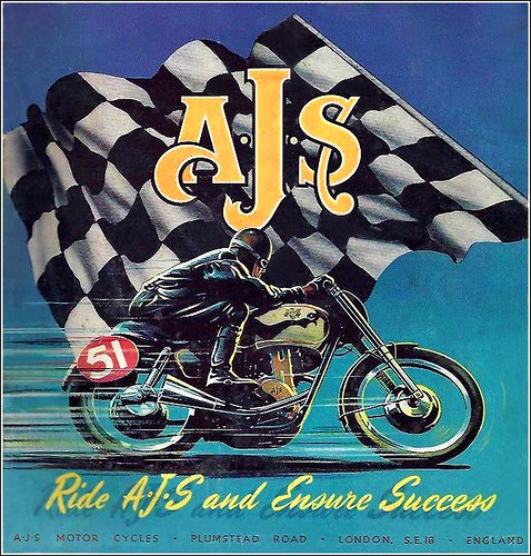1950 AJS to ensure sucess by bullittmcqueen