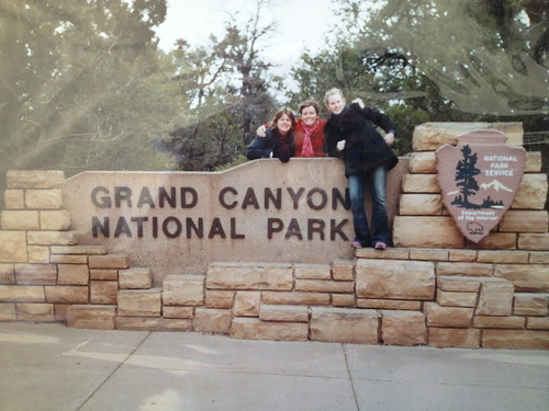 Ann, Diane and Erin Peacock at Grand Canyon