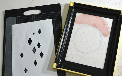paper stencil screen printing tutorial
