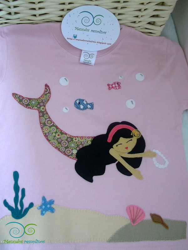 Camiseta personalizada Sirena Jimena