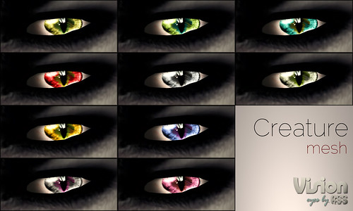 Vision by A:S:S - Creature (mesh eyes)