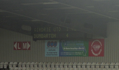 Airdrie United 1-4 Dumbarton