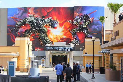 Transformers: The Ride 3D grand opening