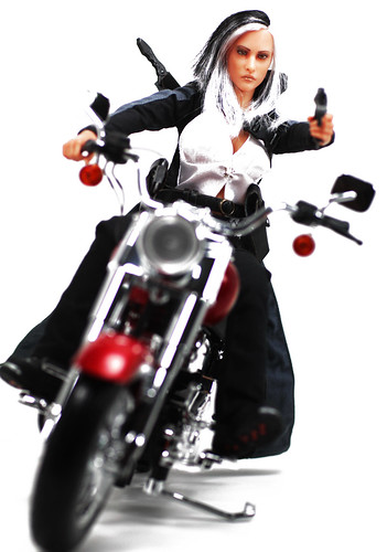 Jade Van Helsing on Harley Davidson (3) by DollsinDystopia