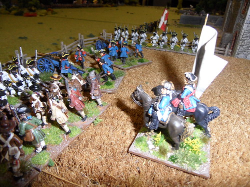 French General oversees the guns