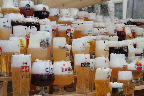 Beer candles from Ghent (bises...)