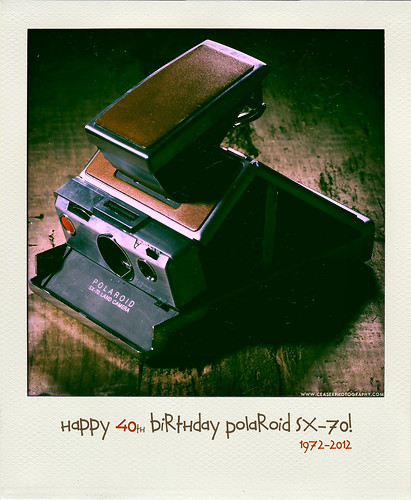 Happy 40th Birthday SX-70!