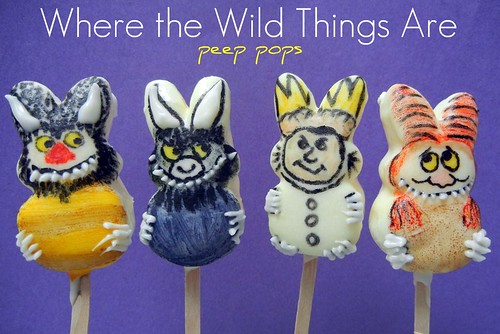 Where the Wild things Are Peep Pops