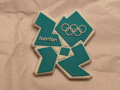 London 2012 fridge magnet