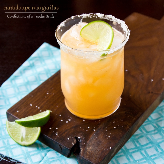 Cantaloupe Margaritas