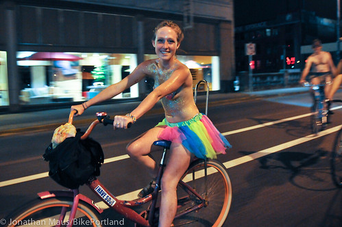 2012 World Naked Bike Ride - Portland-26