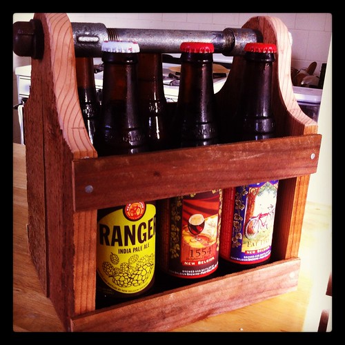 DIY: Farilla's New Beer Caddy by Sanctuary-Studio