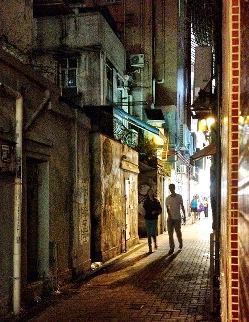 Late Night in a Causeway Bay Alley