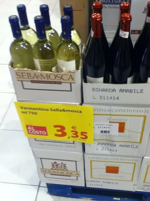 Italian White Wine 3.35 Euro