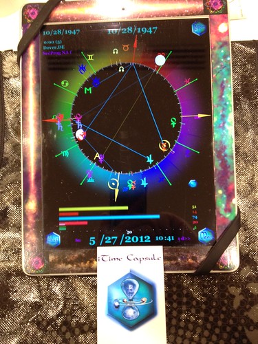 iPad Astrology Software iTime Capsule by Postcards from UAC