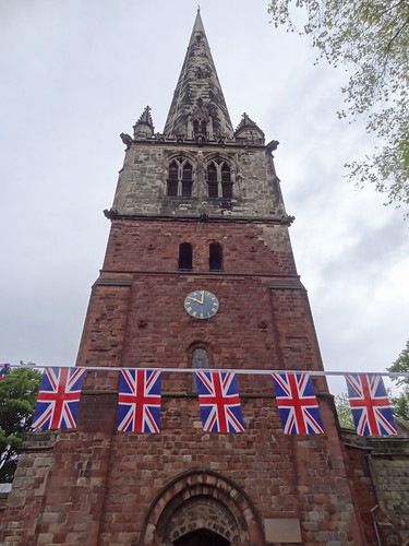 St. Mary's Shrewsbury, Jubilee bunting 