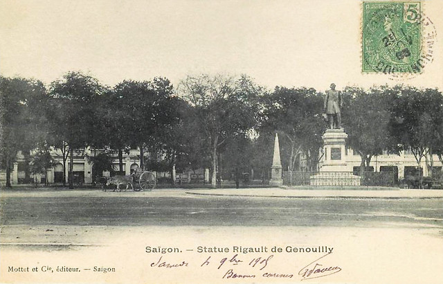 SAIGON - STATUE RIGAULT DE GENOUILLY
