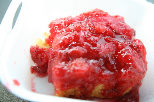 Strawberry Upside down cake