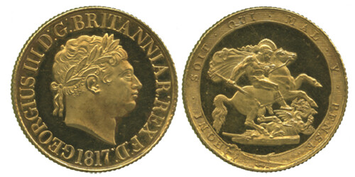 1817 Gold Soverign