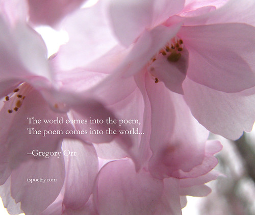 The World Comes into the poem Mousepad