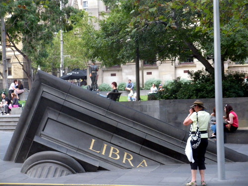 Library sinking