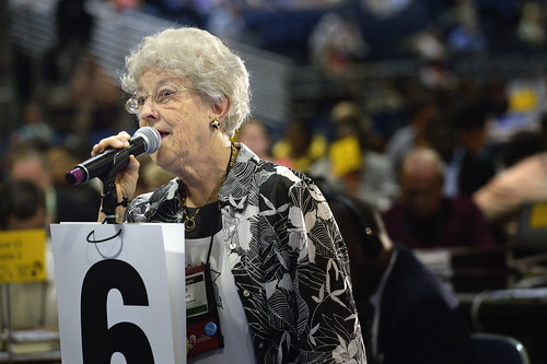 Ruth Daugherty speaks at 2012 United Methodist General Conference