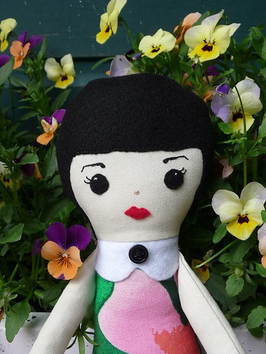 Handmade Fabric Doll