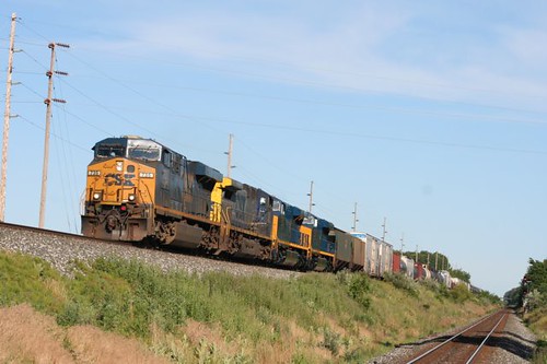 06/13/2012 CSX Train Q388 at State Line by Northeast Indiana Railfan