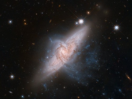 A Chance Alignment Between Galaxies