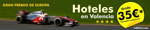 Oferta GP EUROPA Valencia formula 1