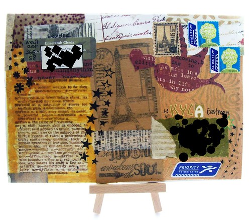 mail art 365-058 front by Miss Thundercat