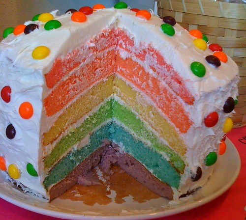 Rainbow Cake Nat