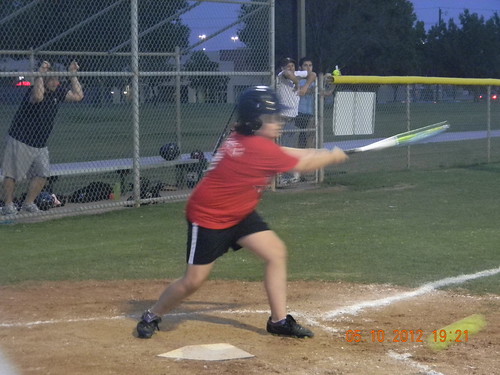 Emily's softball game 5-10-12